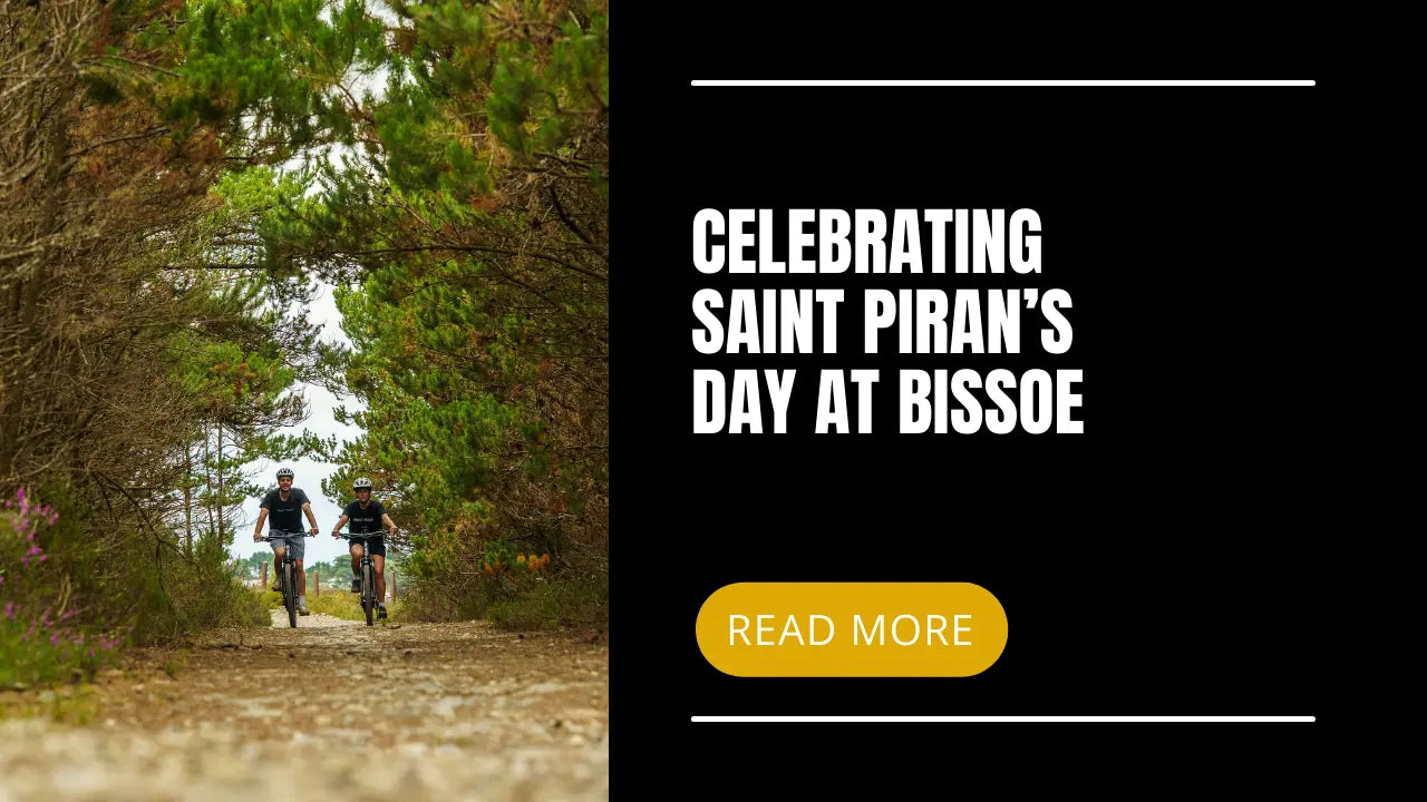Saint Piran Day at Bissoe Saint Piran Service Course