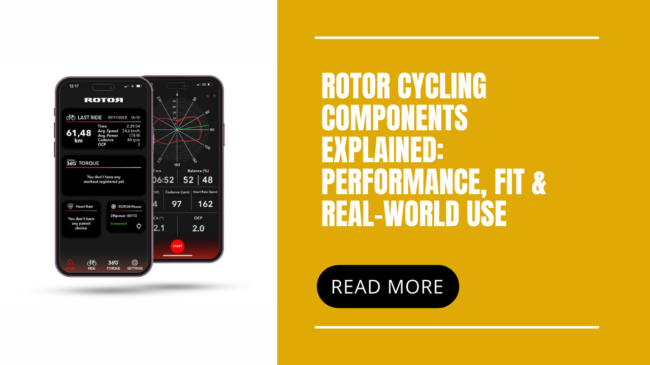 Rotor Cycling Components Explained: Performance, Fit & Real-World Use