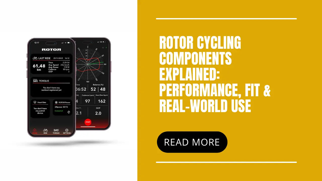 Rotor Cycling Components Explained: Performance, Fit & Real-World Use Saint Piran Service Course
