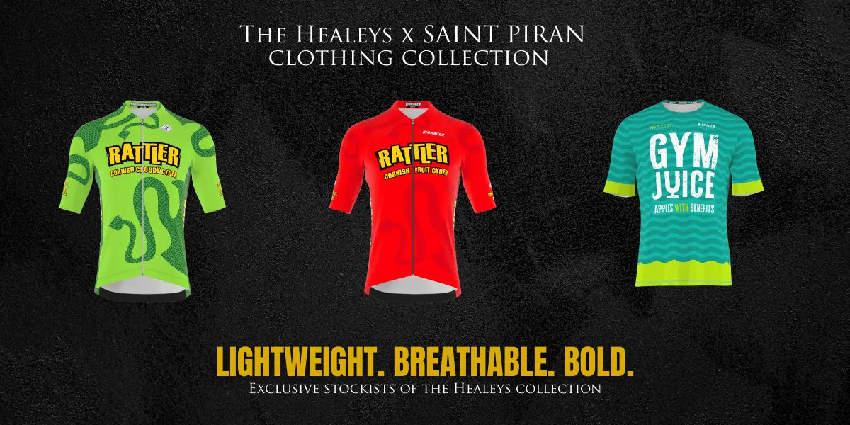 THE-HEALEYS-X-SAINT-PIRAN-CLOTHING-COLLECTION Saint Piran Service Course