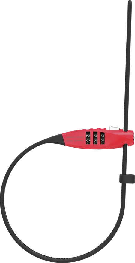 ABUS Bike Lock Red / 4x450mm ABUS Combiflex TravelGuard Lock