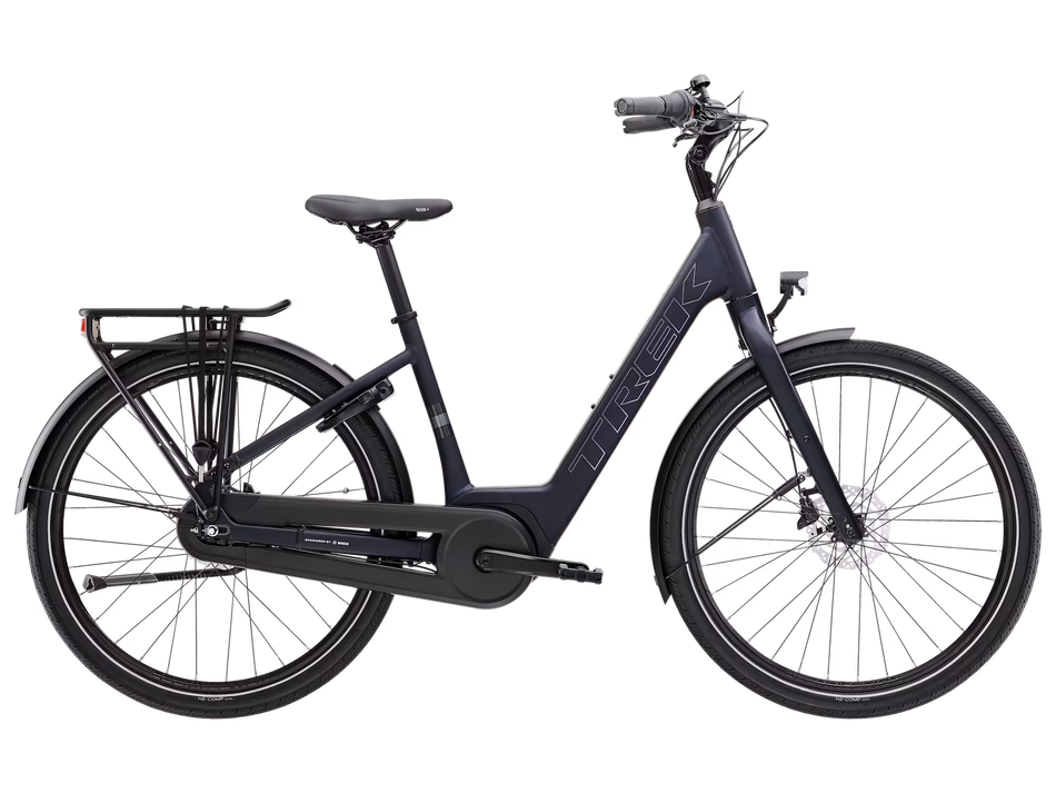 Trek District+ 1 Lowstep 2026 E-Hybrid Bike Saint Piran Service Course