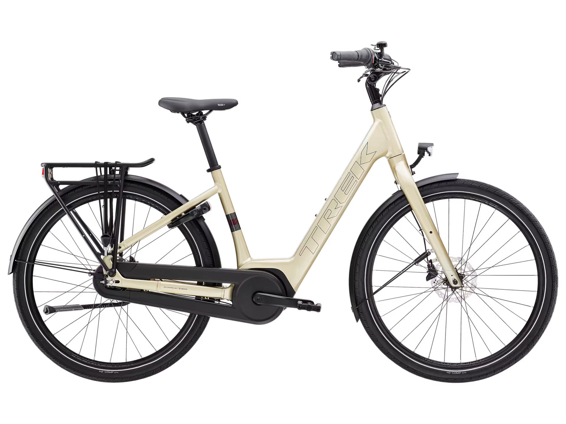 Trek District+ 1 Lowstep 2026 E-Hybrid Bike Saint Piran Service Course