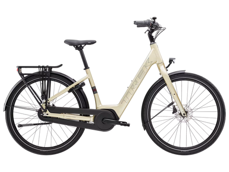 Trek District+ 1 Lowstep 2026 E-Hybrid Bike Saint Piran Service Course