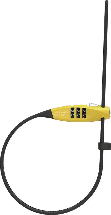 ABUS Bike Lock Yellow / 4x450mm ABUS Combiflex TravelGuard Lock