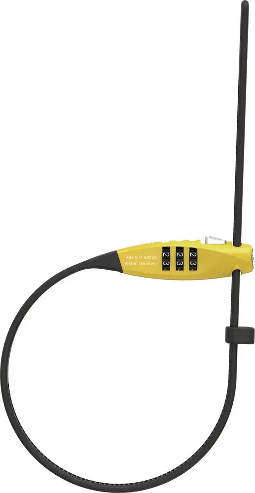 ABUS Bike Lock Yellow / 4x450mm ABUS Combiflex TravelGuard Lock