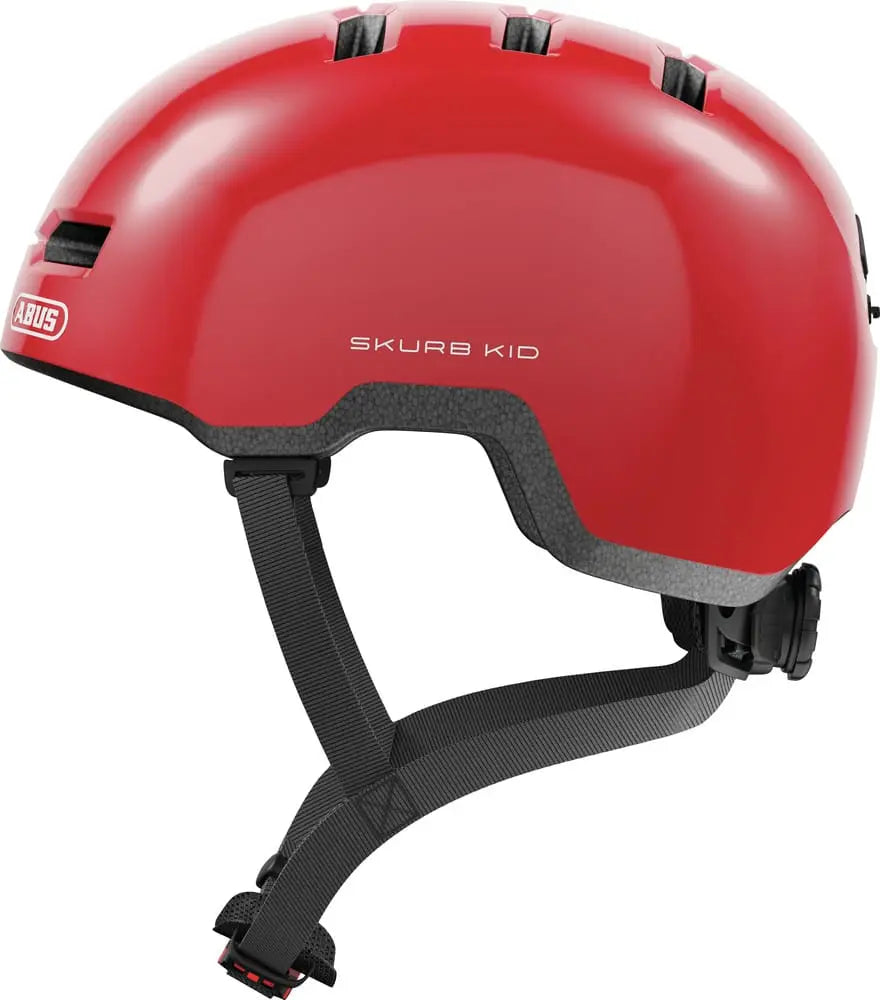 ABUS Helmets Shiny Red / Small ABUS SKURB KID Helmet