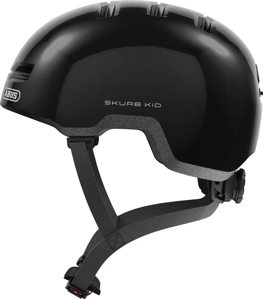 ABUS Helmets Shiny Black / Small ABUS SKURB KID Helmet