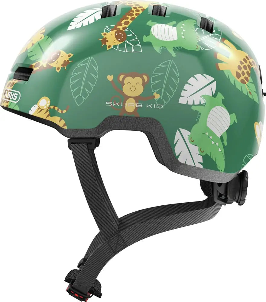 ABUS Helmets Green Jungle / Small ABUS SKURB KID Helmet