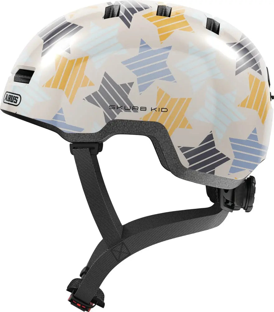 ABUS Helmets Grey Stars / Small ABUS SKURB KID Helmet