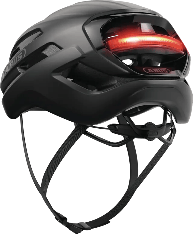 ABUS Helmets Velvet Black / Large ABUS TAIPAN LED Helmet