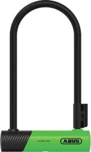 ABUS Bike Lock Green/Black / 230mm shackle ABUS ULTRA 410K/170HB230 D Lock