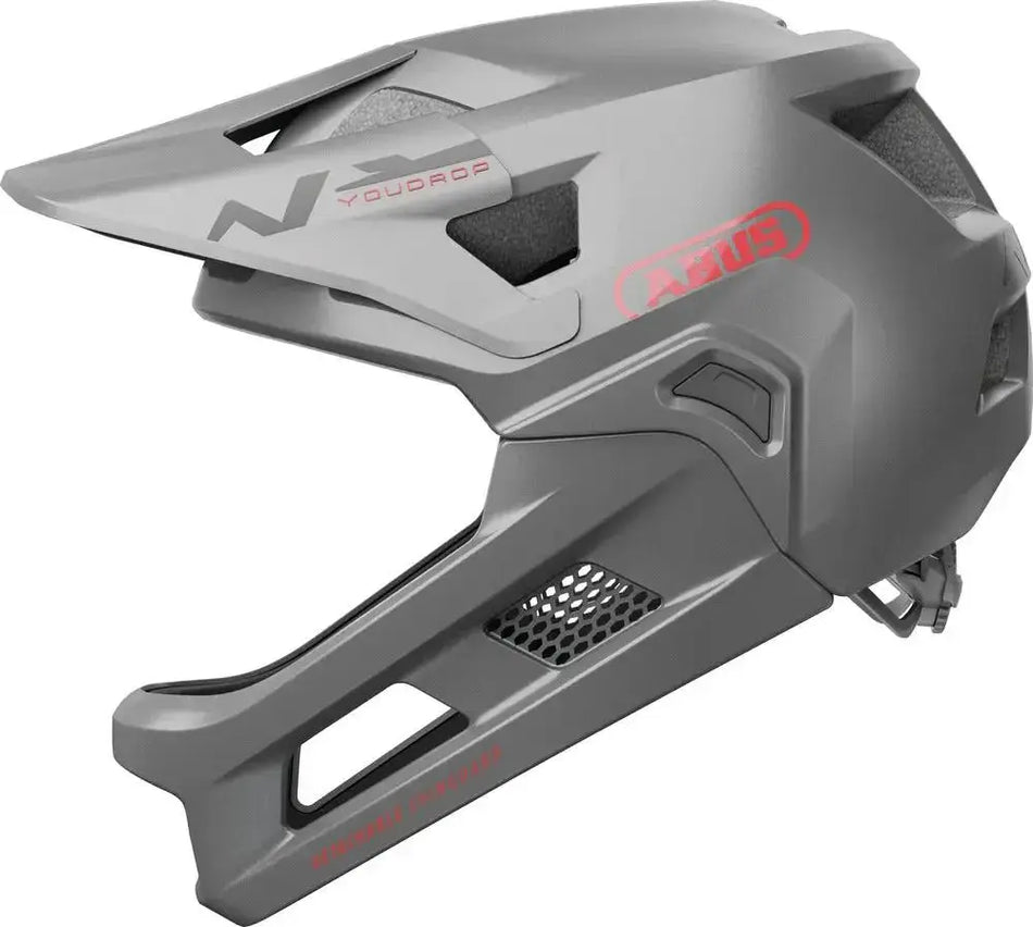 ABUS Helmets Ti Silver / Small ABUS YOUDROP Full Face Helmet