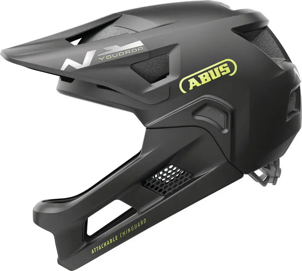 ABUS Helmets Shiny Black / Small ABUS YOUDROP Full Face Helmet