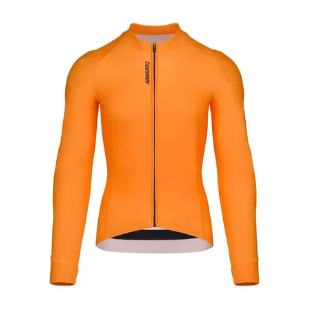 ArmaUrto Protective Cycling Jersey Small IP long Sleeve Jersey Burnt Orange