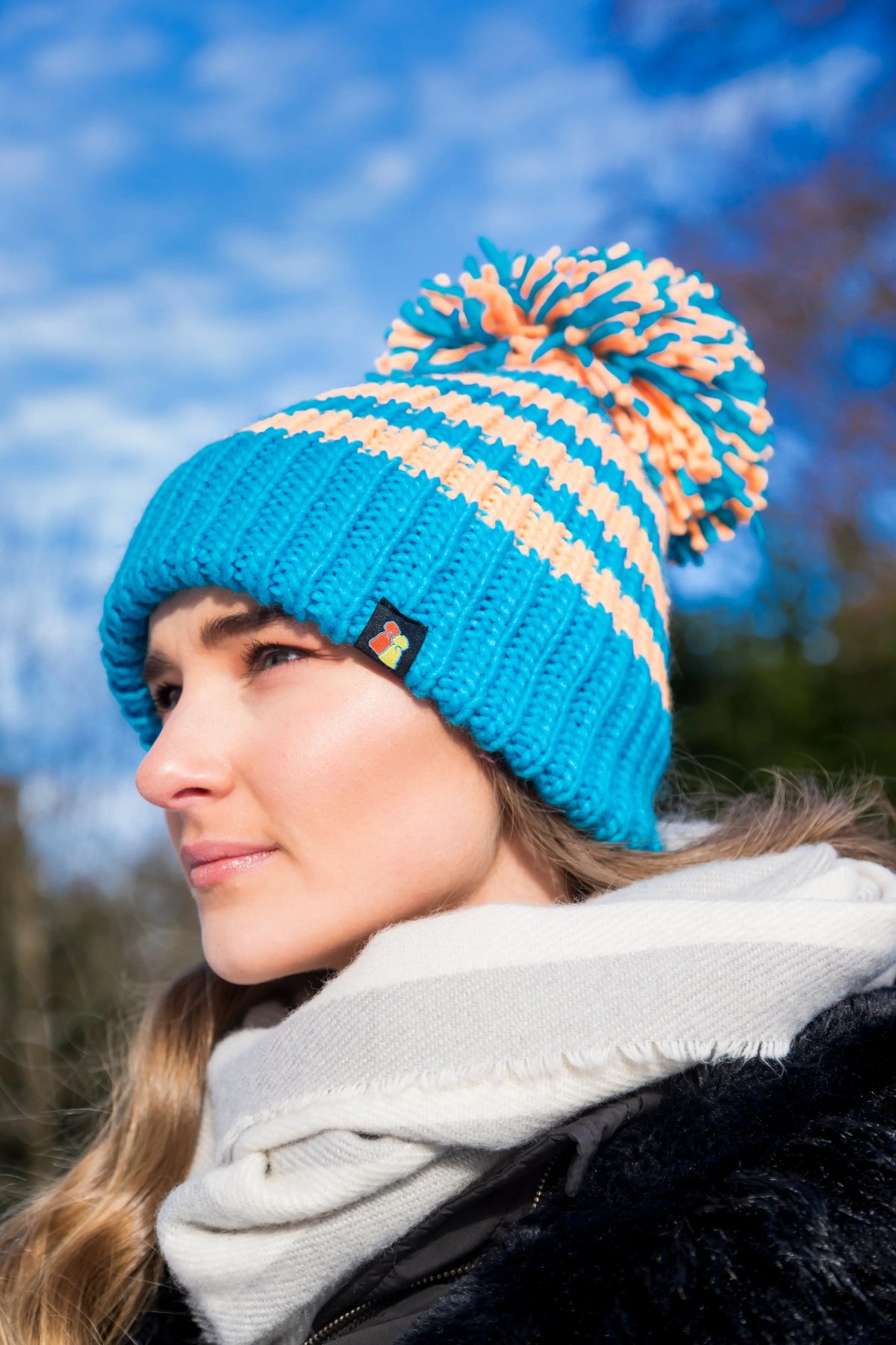 Big Bobble Hats Ltd Big Bobble Hat Arctic Fox
