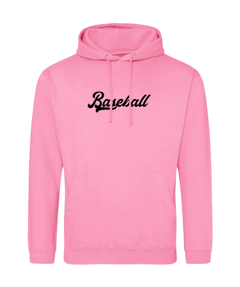Big Bobble Hats Ltd Hoodies Small / Candyfloss Pink Baseball Hoodie