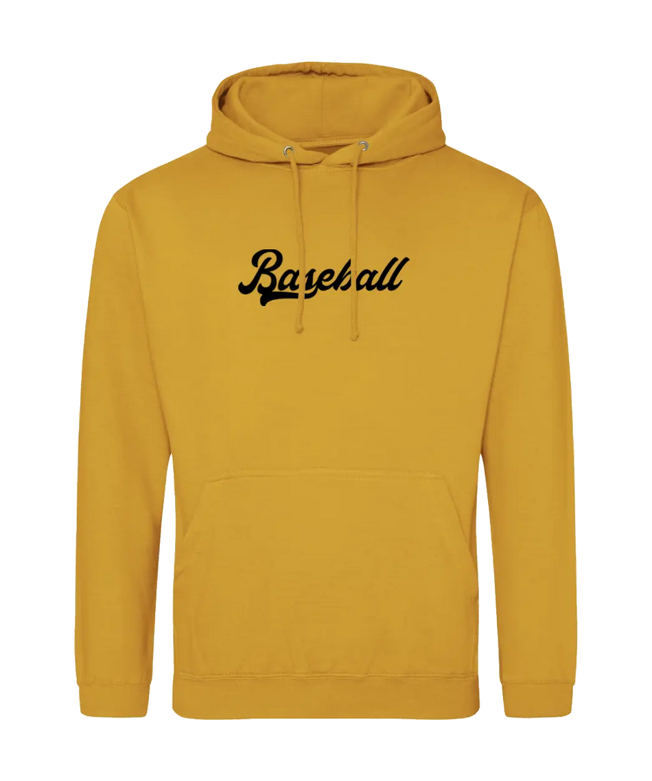Big Bobble Hats Ltd Hoodies Small / Mustard Baseball Hoodie