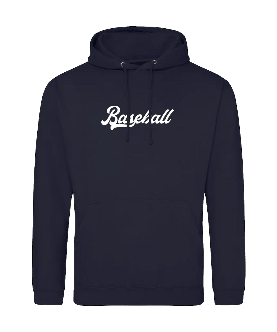 Big Bobble Hats Ltd Hoodies Small / Navy Smoke Baseball Hoodie