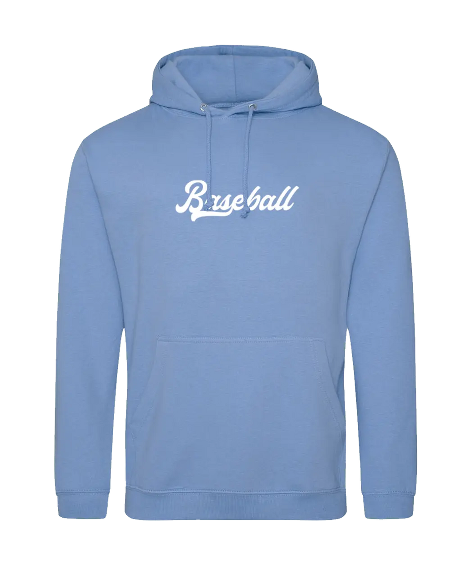Big Bobble Hats Ltd Hoodies Small / Cornflower Blue Baseball Hoodie