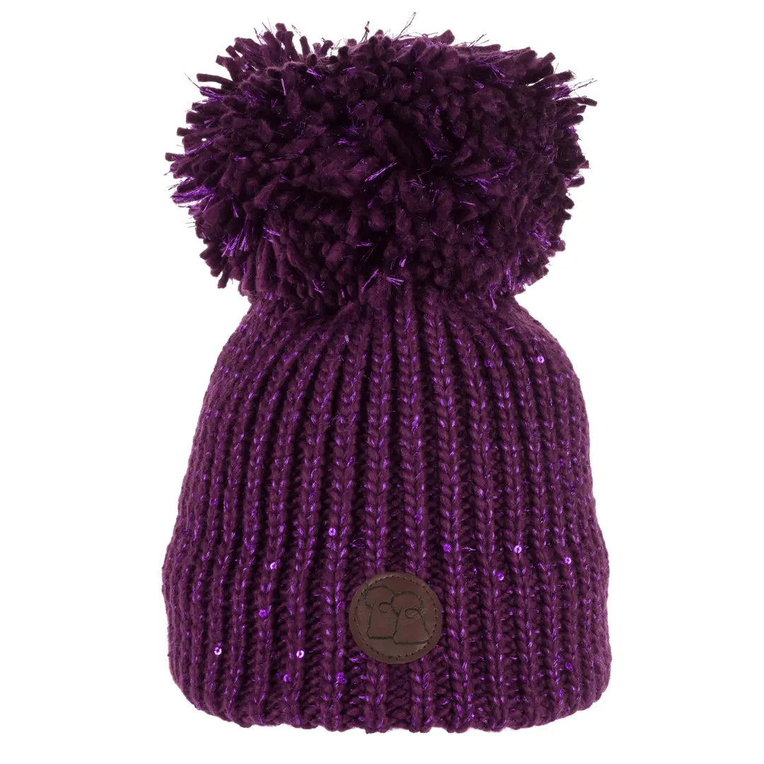 Berry Sparkle | Luxury Bobble Hat | Big Bobble Hats – Saint Piran ...
