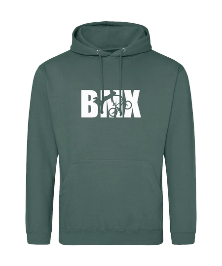 Big Bobble Hats Ltd Hoodies Small / Moss Green BMX Hoodie