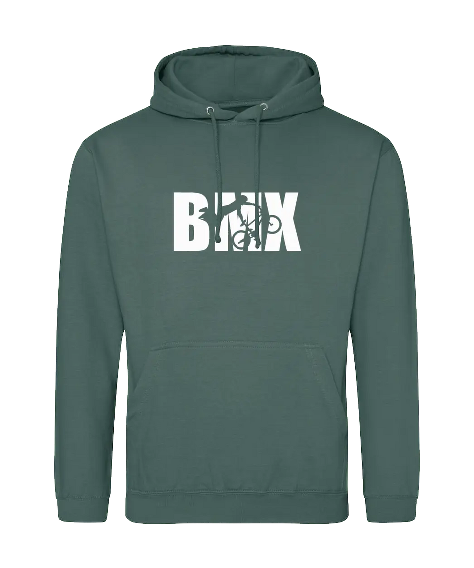 Big Bobble Hats Ltd Hoodies Small / Moss Green BMX Hoodie