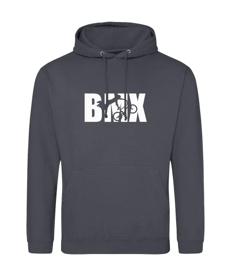 Big Bobble Hats Ltd Hoodies Small / Storm Grey BMX Hoodie