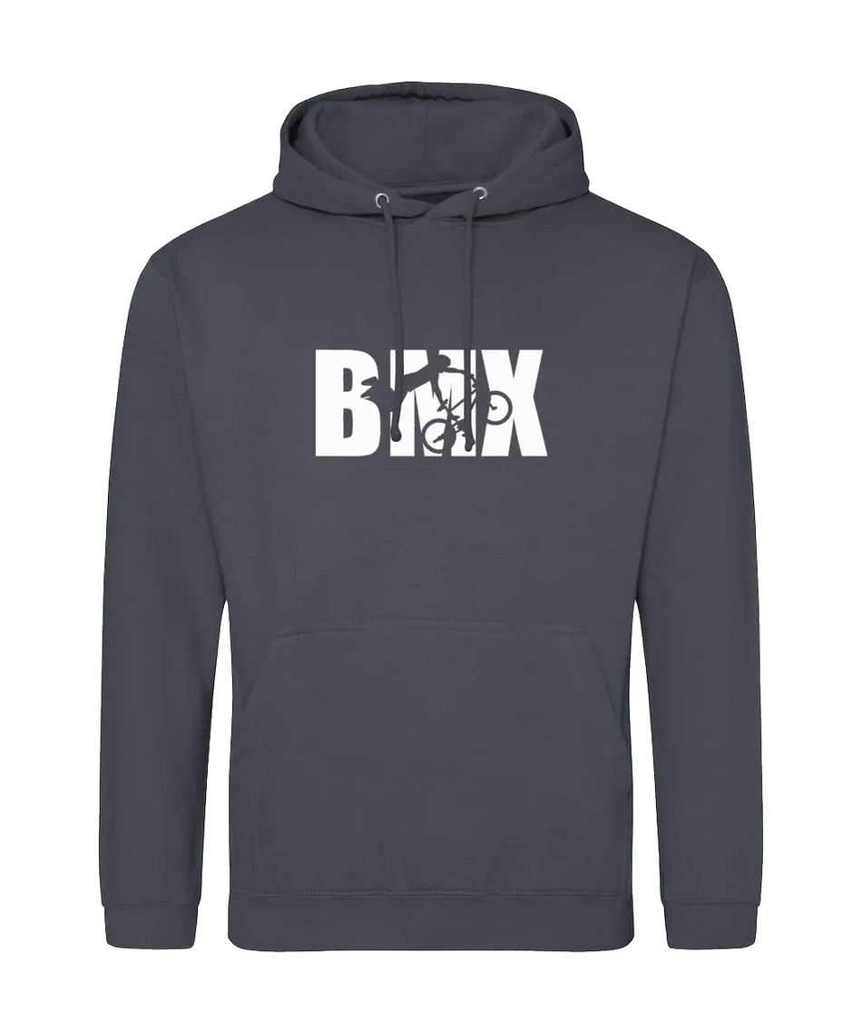 Big Bobble Hats Ltd Hoodies Small / Storm Grey BMX Hoodie