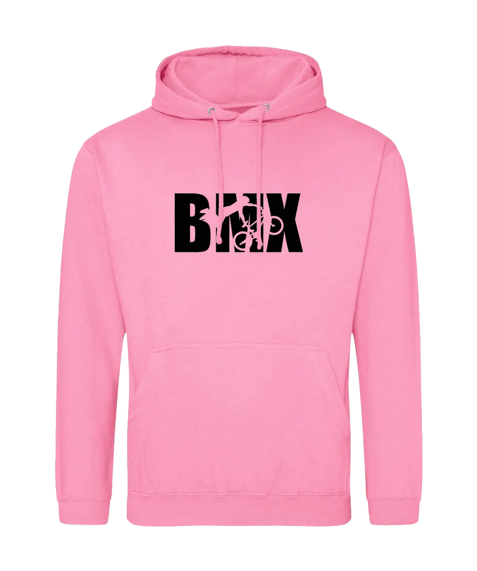 Big Bobble Hats Ltd Hoodies Small / Candyfloss Pink BMX Hoodie