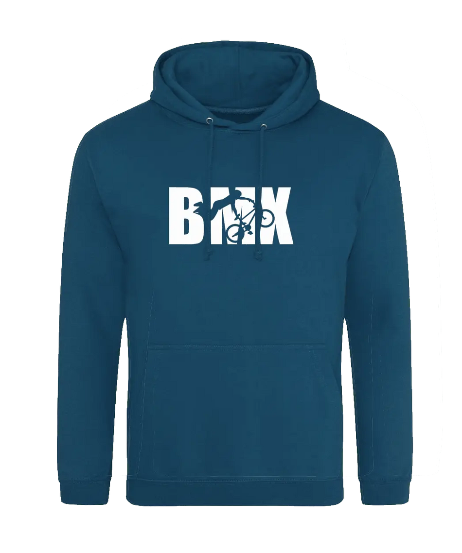 Big Bobble Hats Ltd Hoodies Small / Ink Blue BMX Hoodie