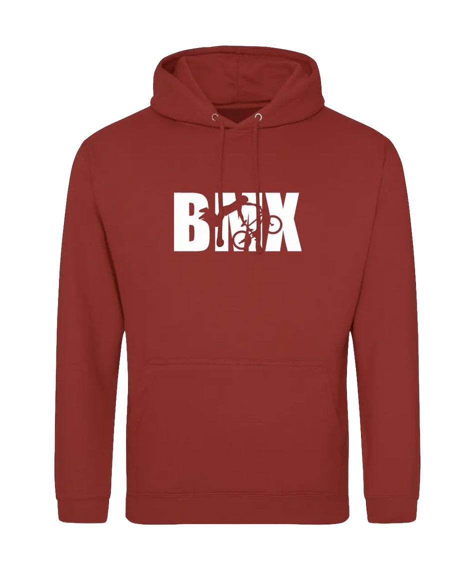 Big Bobble Hats Ltd Hoodies Small / Red Hot Chilli BMX Hoodie