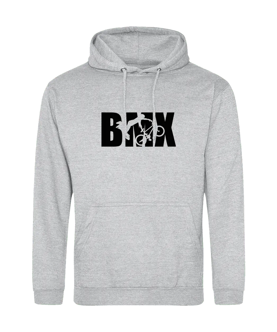 Big Bobble Hats Ltd Hoodies Small / Heather Grey BMX Hoodie