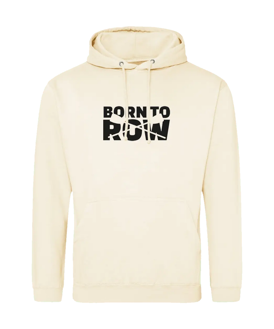 Big Bobble Hats Ltd Hoodies Small / Vanilla Milkshake Born to Row Hoodie