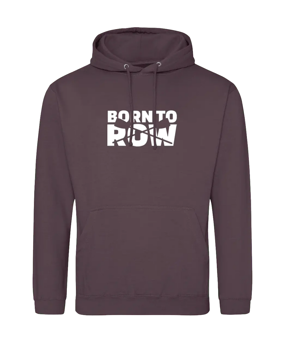 Big Bobble Hats Ltd Hoodies Small / Mocha Born to Row Hoodie