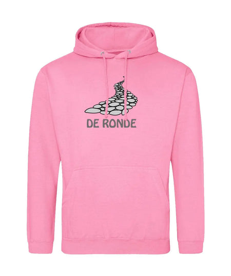 Big Bobble Hats Ltd Hoodies Small / Candyfloss Pink De Ronde Hoodie