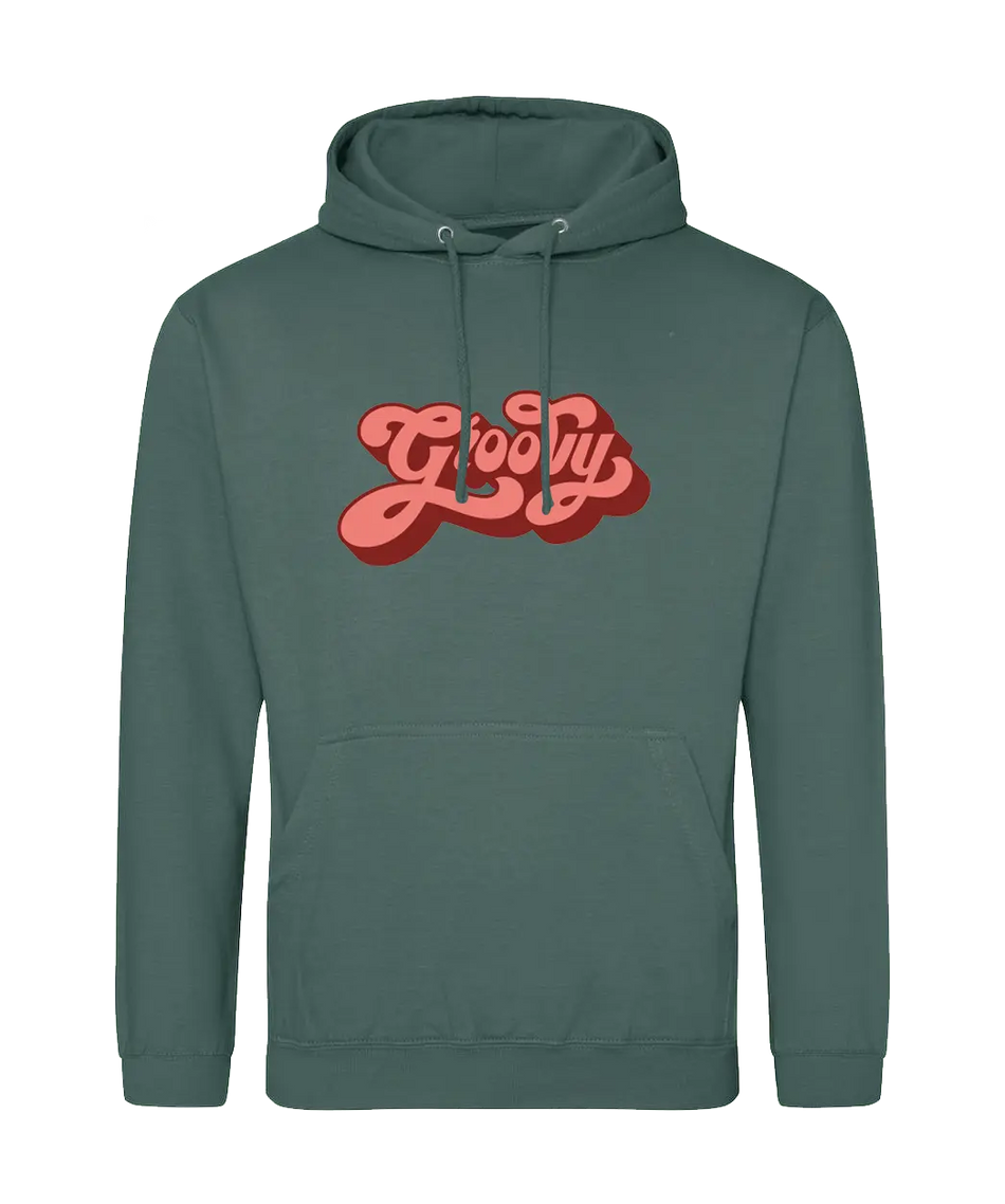 Big Bobble Hats Ltd Hoodies Small / Moss Green Groovy Hoodie