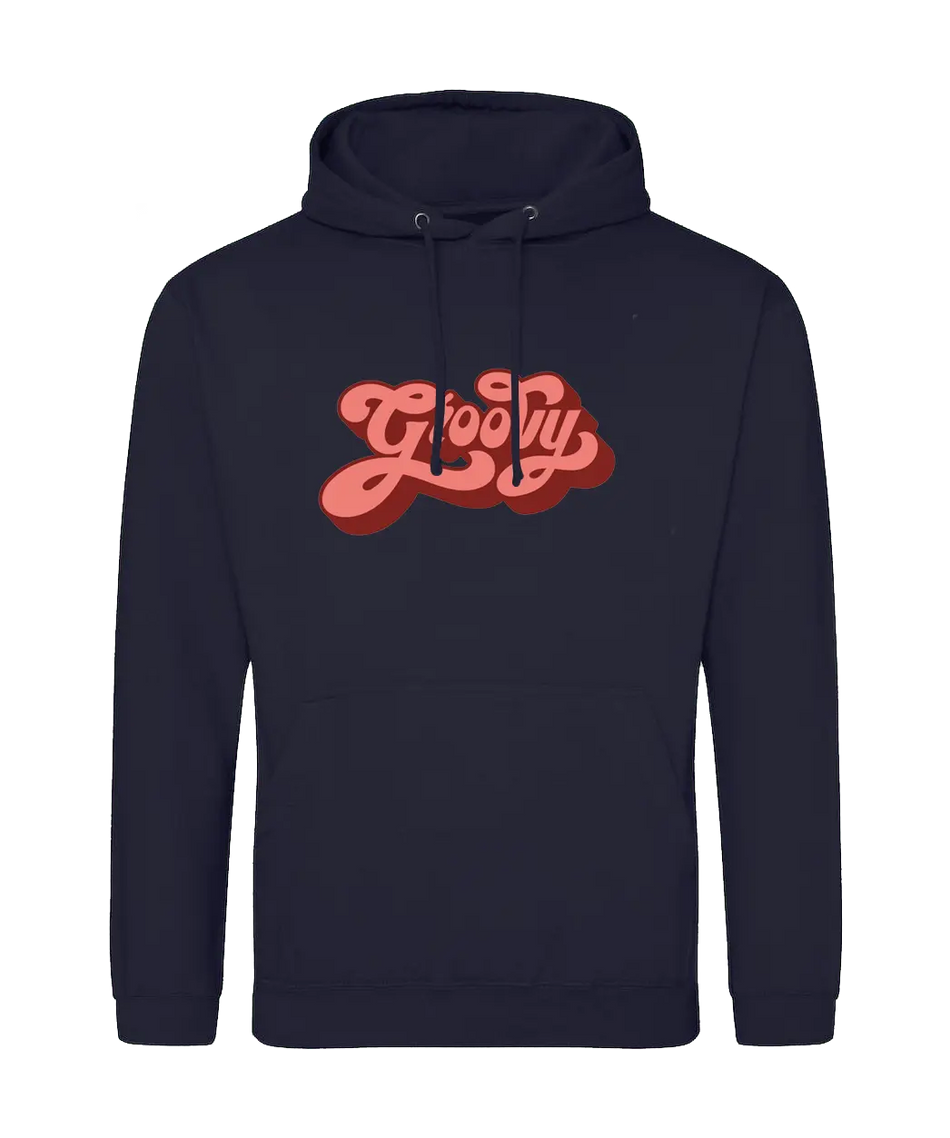 Big Bobble Hats Ltd Hoodies Small / Navy Smoke Groovy Hoodie