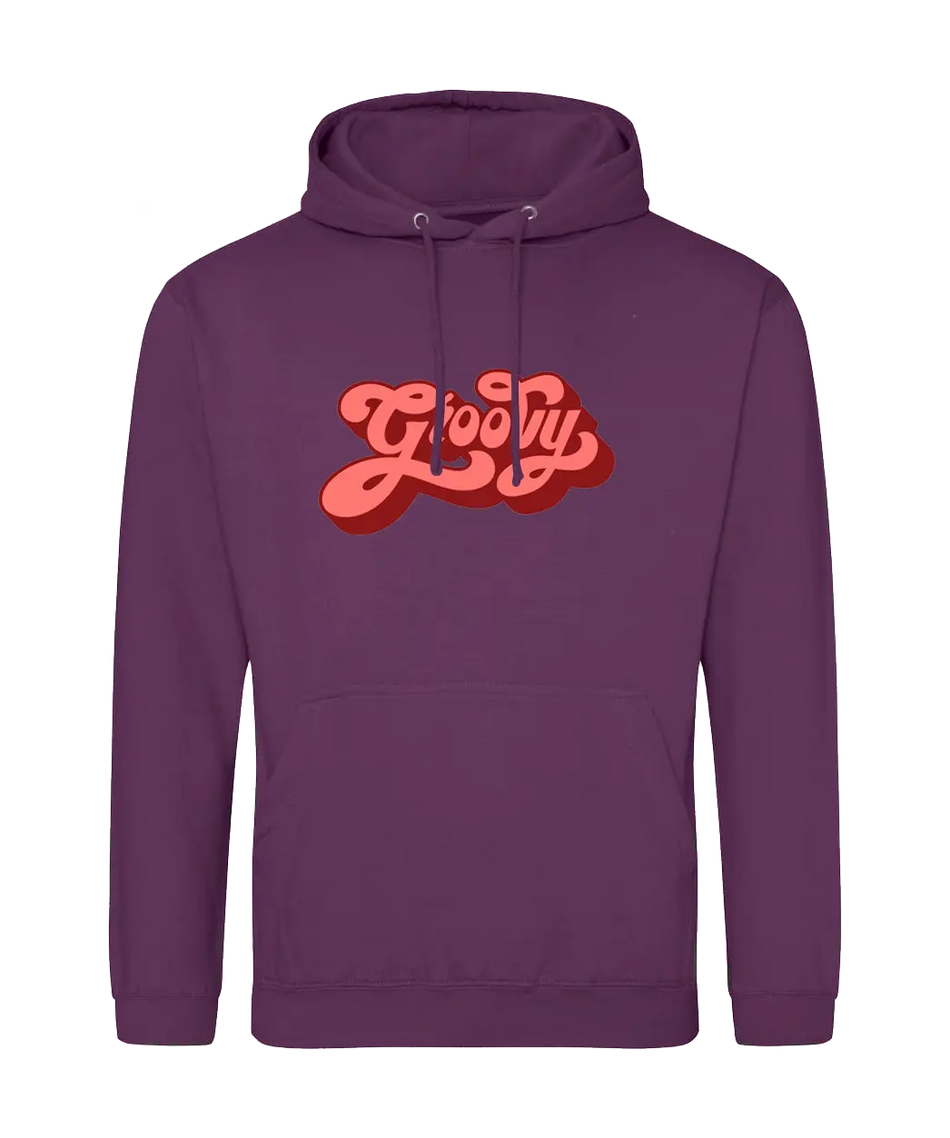 Big Bobble Hats Ltd Hoodies Small / Plum Groovy Hoodie