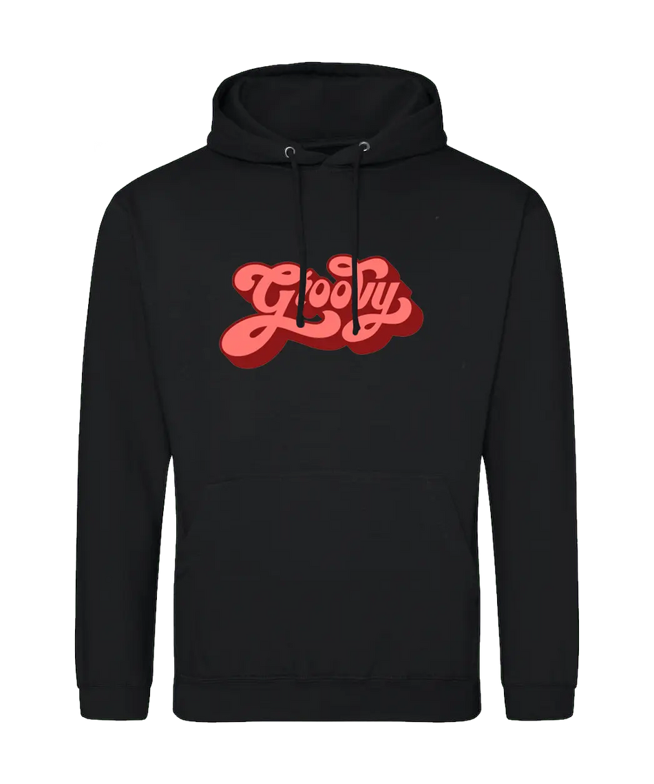 Big Bobble Hats Ltd Hoodies Small / Black Groovy Hoodie