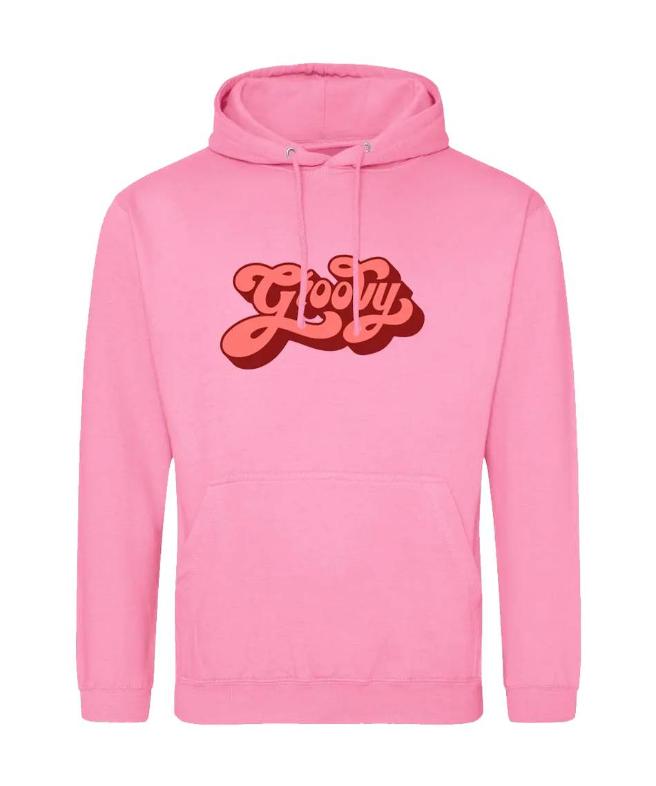 Big Bobble Hats Ltd Hoodies Small / Candyfloss Pink Groovy Hoodie