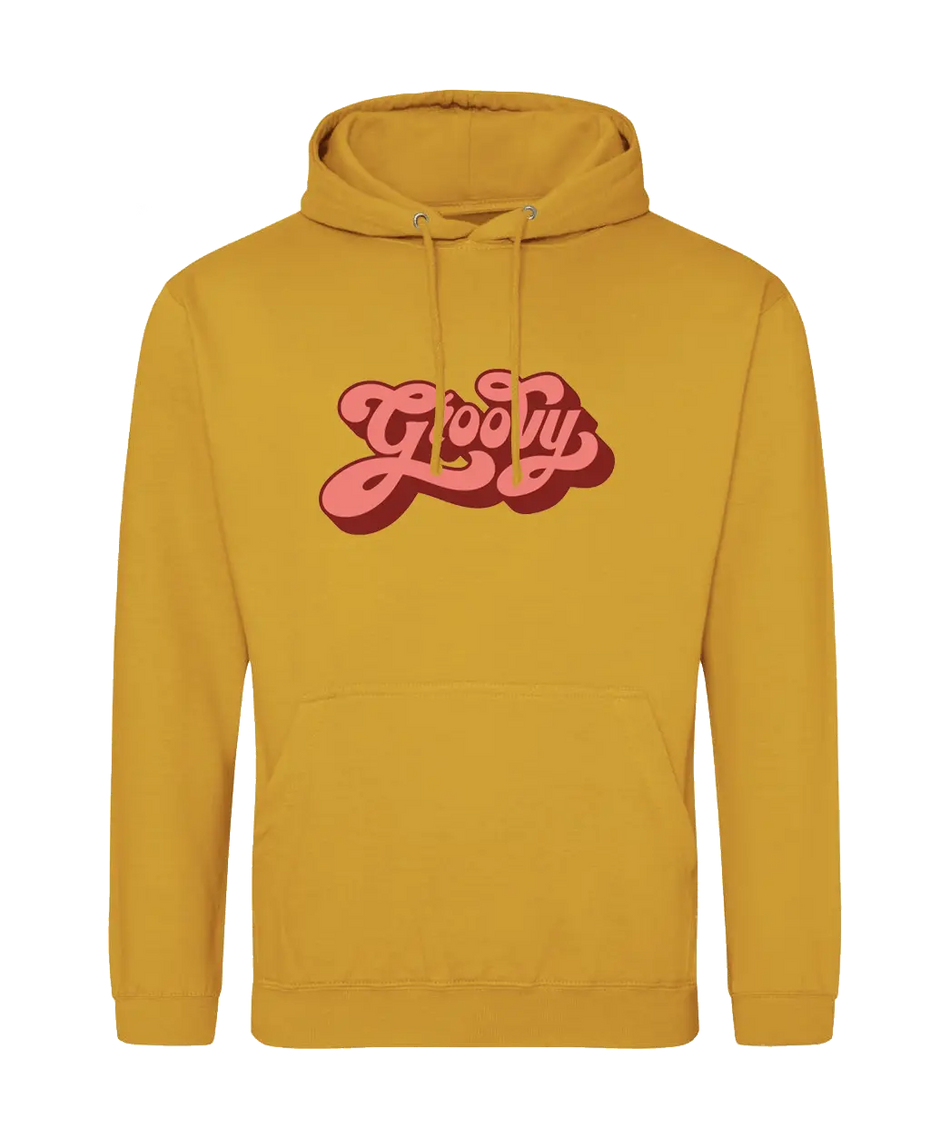Big Bobble Hats Ltd Hoodies Small / Mustard Groovy Hoodie
