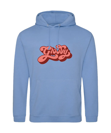 Big Bobble Hats Ltd Hoodies Small / Cornflower Blue Groovy Hoodie