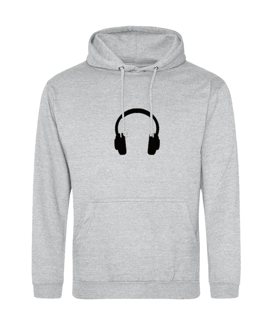 Big Bobble Hats Ltd Hoodies Small / Heather Grey Headphones Hoodie