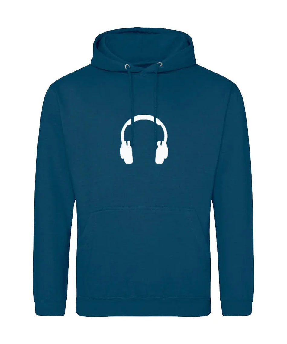 Big Bobble Hats Ltd Hoodies Small / Ink Blue Headphones Hoodie