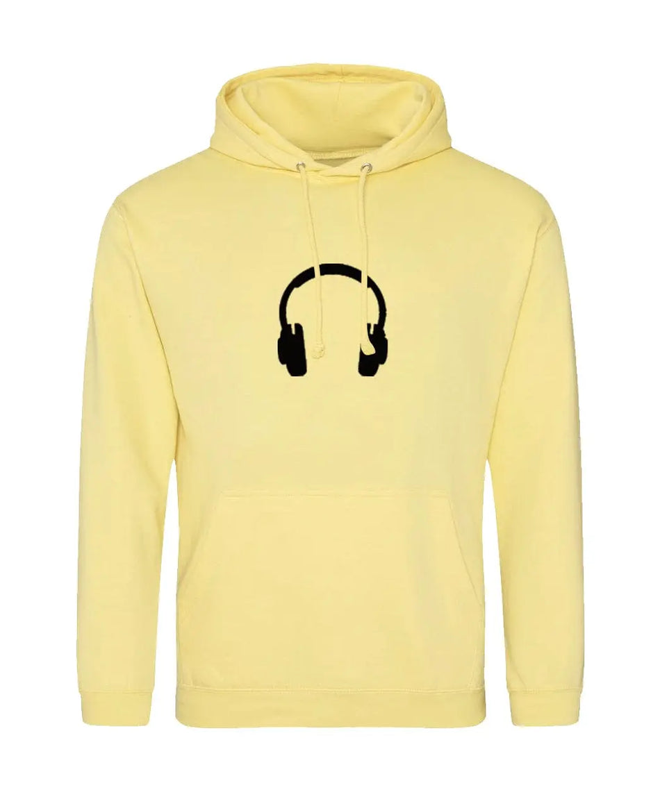 Big Bobble Hats Ltd Hoodies Small / Sherbert Lemon Headphones Hoodie