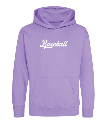 Big Bobble Hats Ltd Kids Hoody Extra Extra Small / Digital Lavender Kids Baseball Hoodie