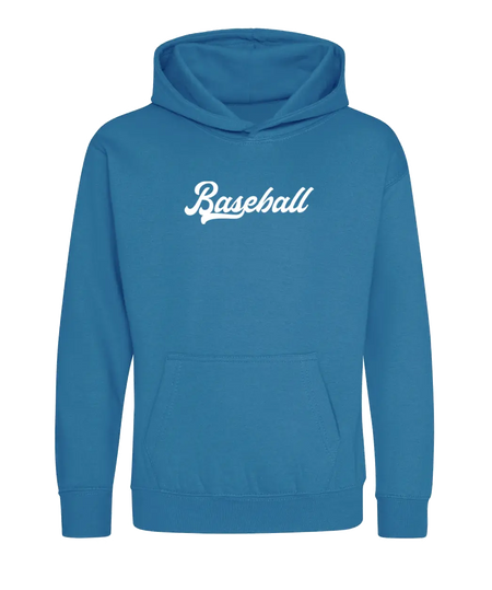 Big Bobble Hats Ltd Kids Hoody Extra Extra Small / Sapphire Blue Kids Baseball Hoodie