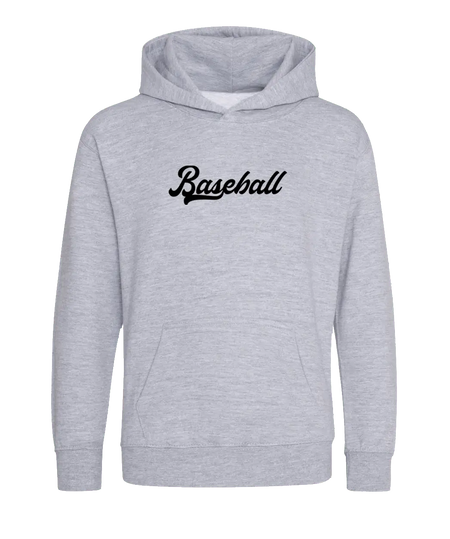 Big Bobble Hats Ltd Kids Hoody Extra Extra Small / Heather Grey Kids Baseball Hoodie