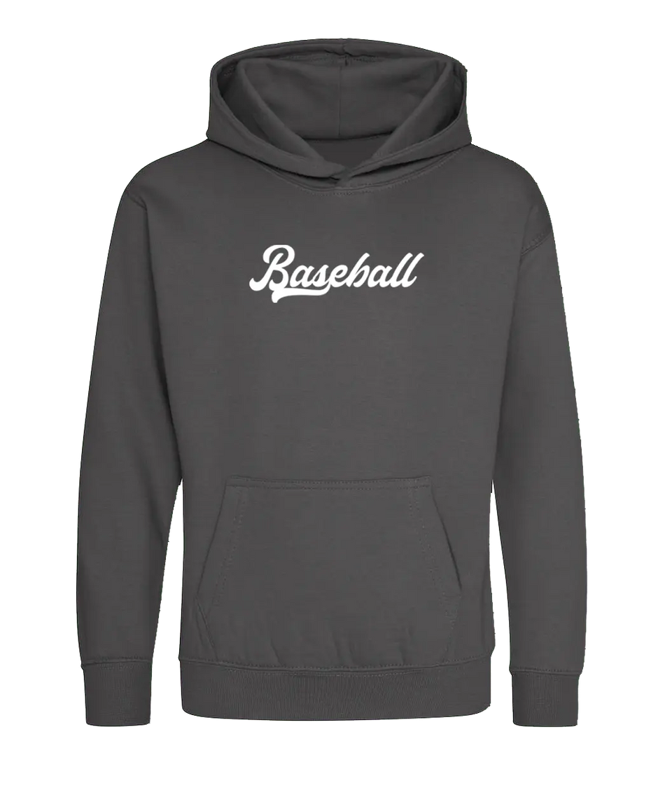 Big Bobble Hats Ltd Kids Hoody Extra Extra Small / Storm Grey Kids Baseball Hoodie